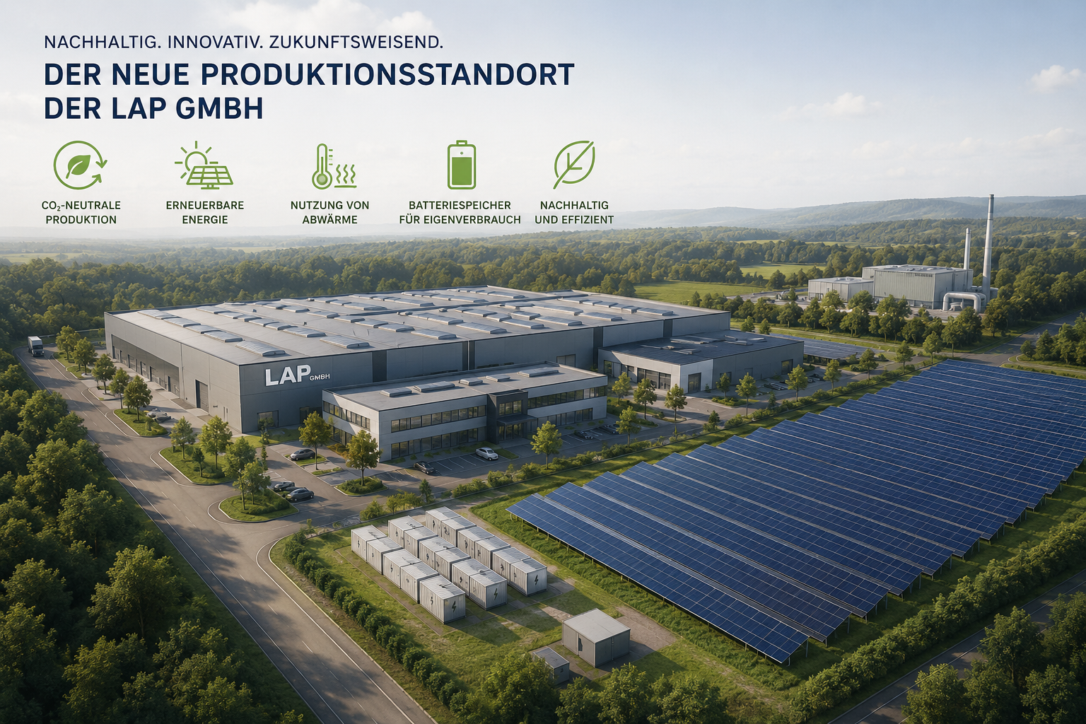 Symbolbild des geplanten Produktionsstandorts