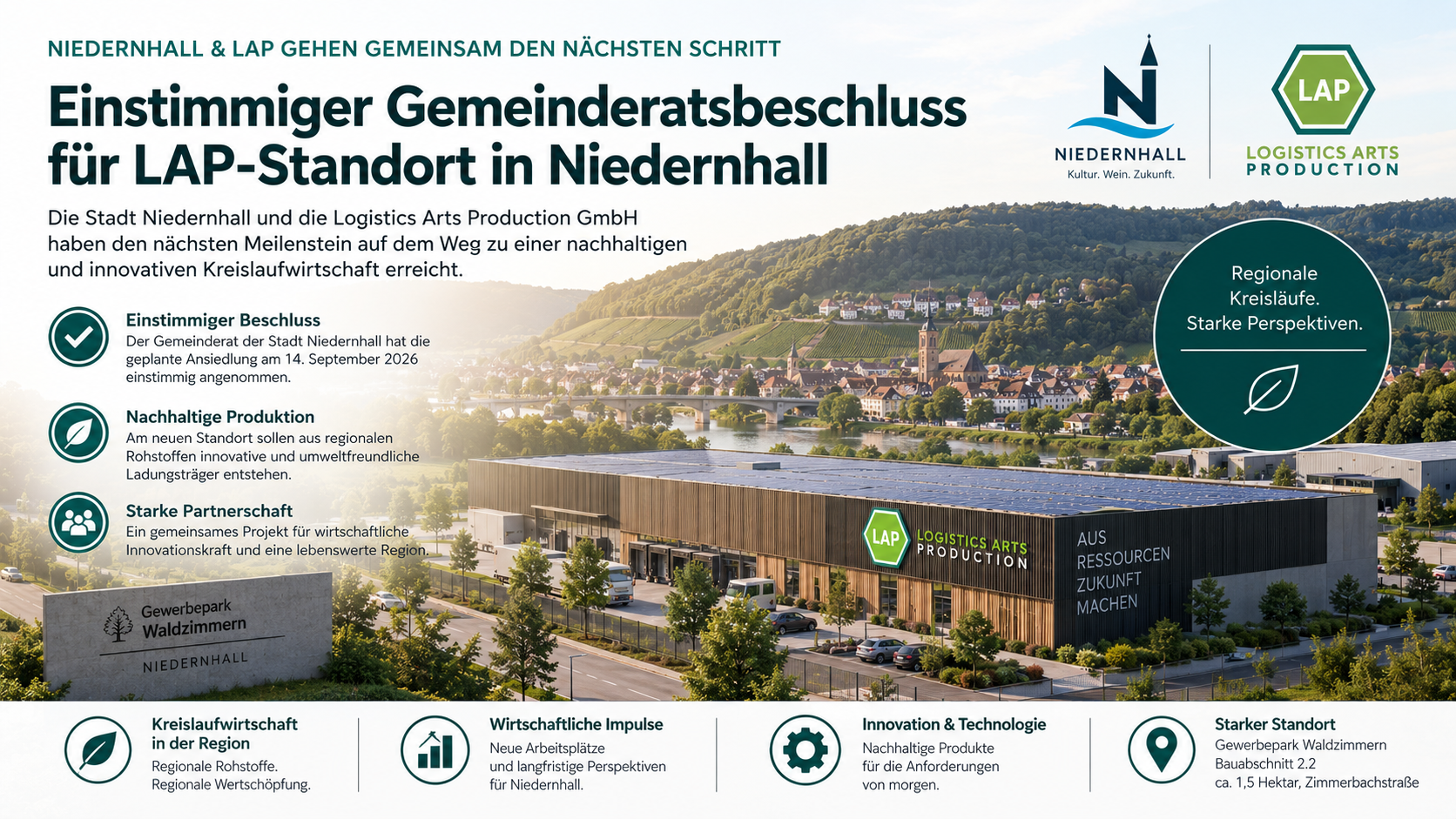 LAP plant weiteren Produktionsstandort in Niedernhall